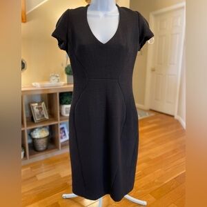 L’AGENCE Navy Blue Cap Sleeve Dress. Size 8. Like new.